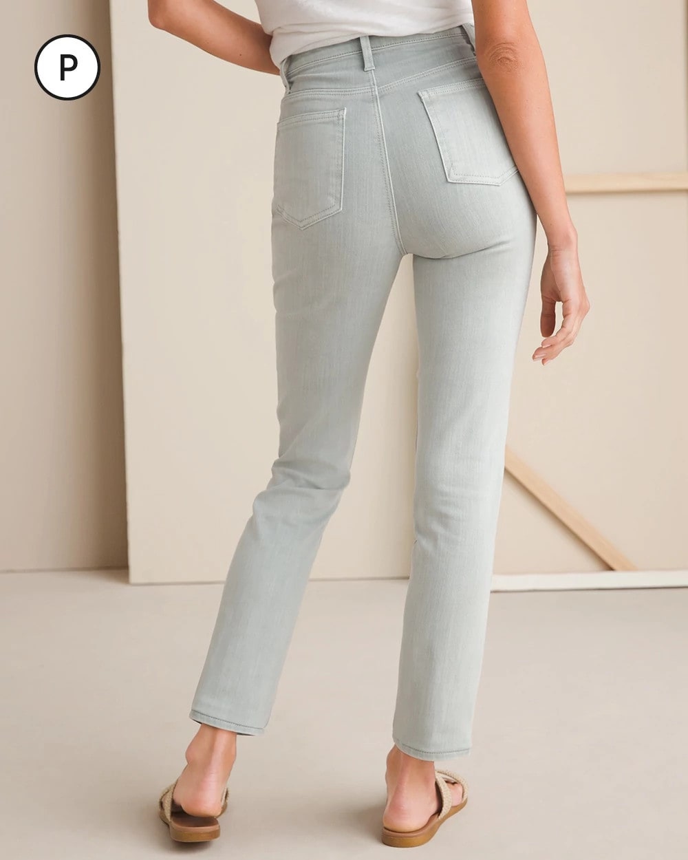 So Slimming Girlfriend Ankle Jeans