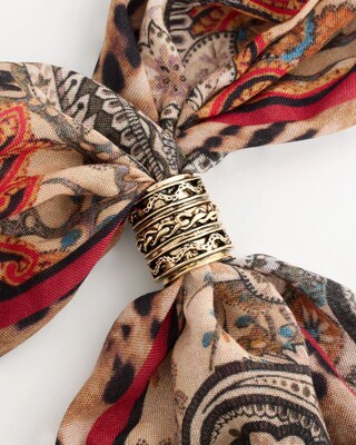 Textured Scarf Ring click to view larger image.