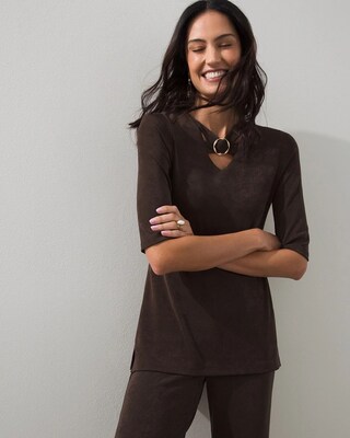 Travelers Twist Neck Tunic