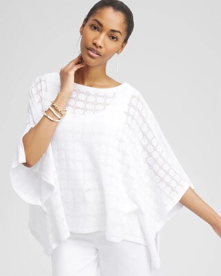 Circle Knit Poncho