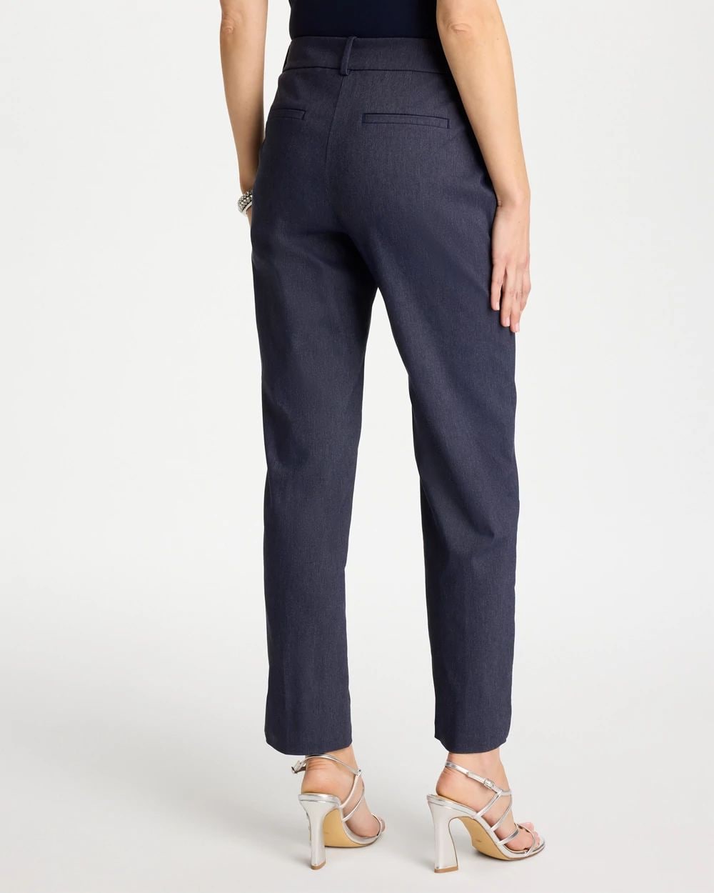 Emme Fly Front Straight Ankle Pants click to view larger image.
