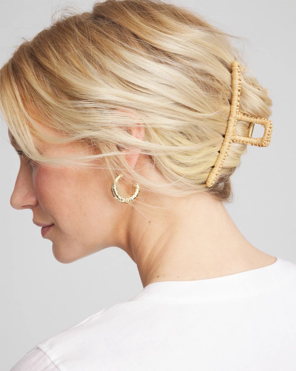 Raffia Hair Clip