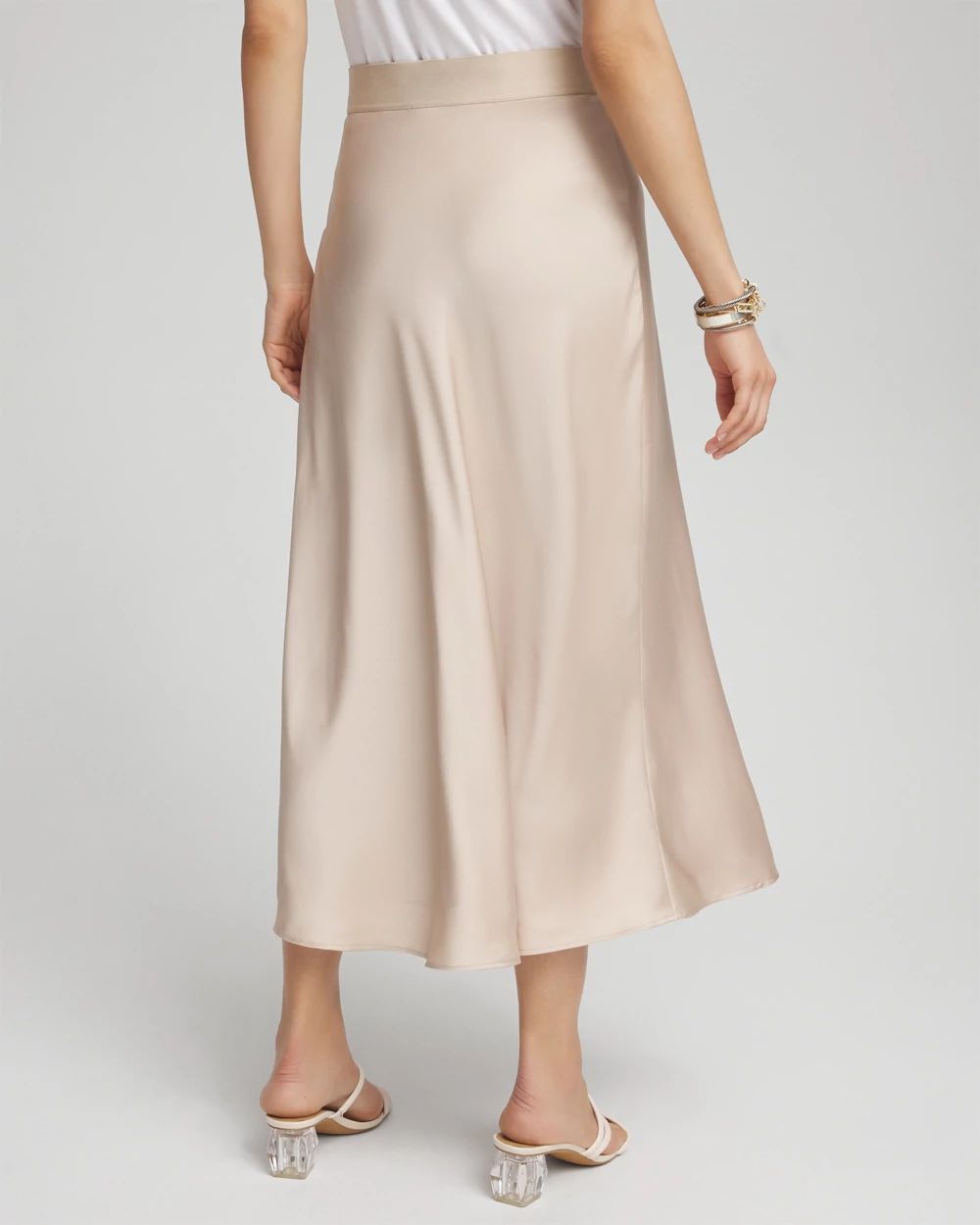 Black Label™ Satin Skirt