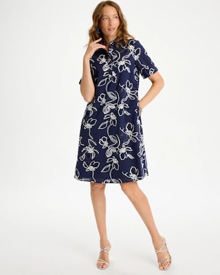 Embroidered Bonnie Dress click to view larger image.