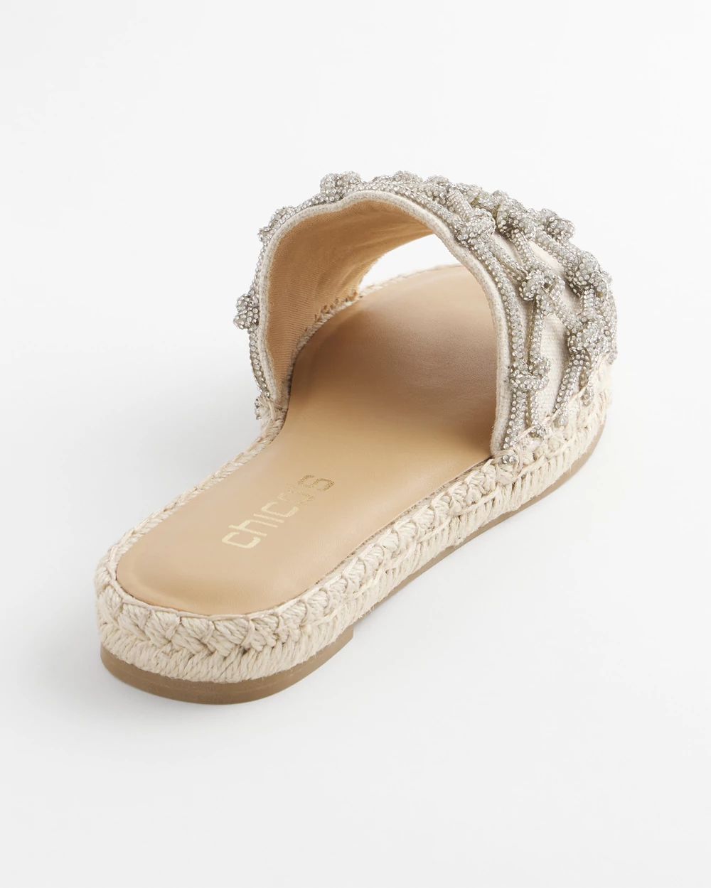 Linen Knotted Slides