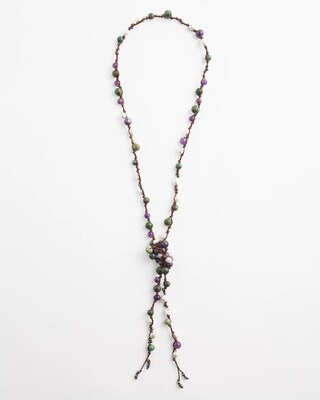 Beaded Lariat Neclace click to view larger image.
