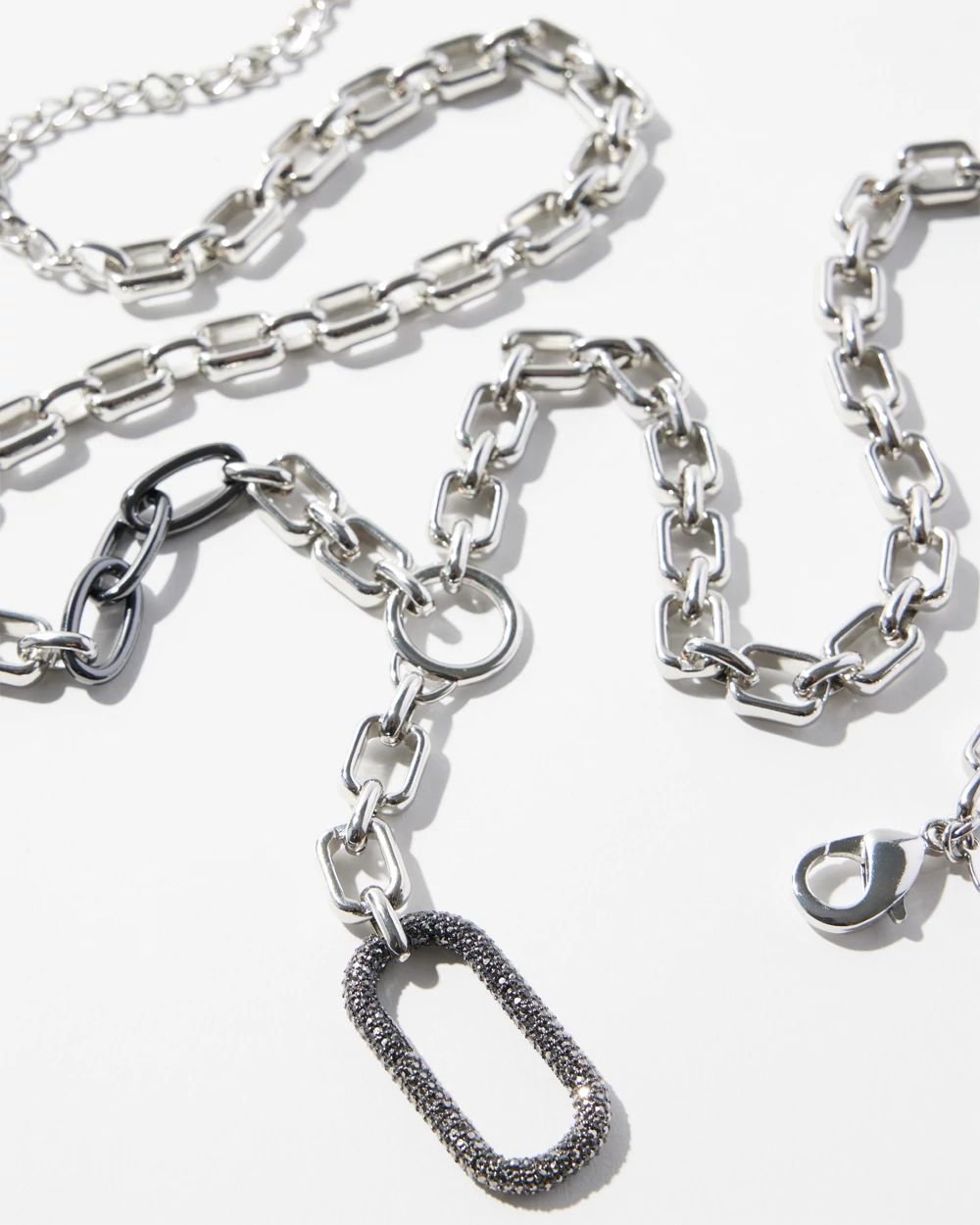 Pavé Y-Necklace