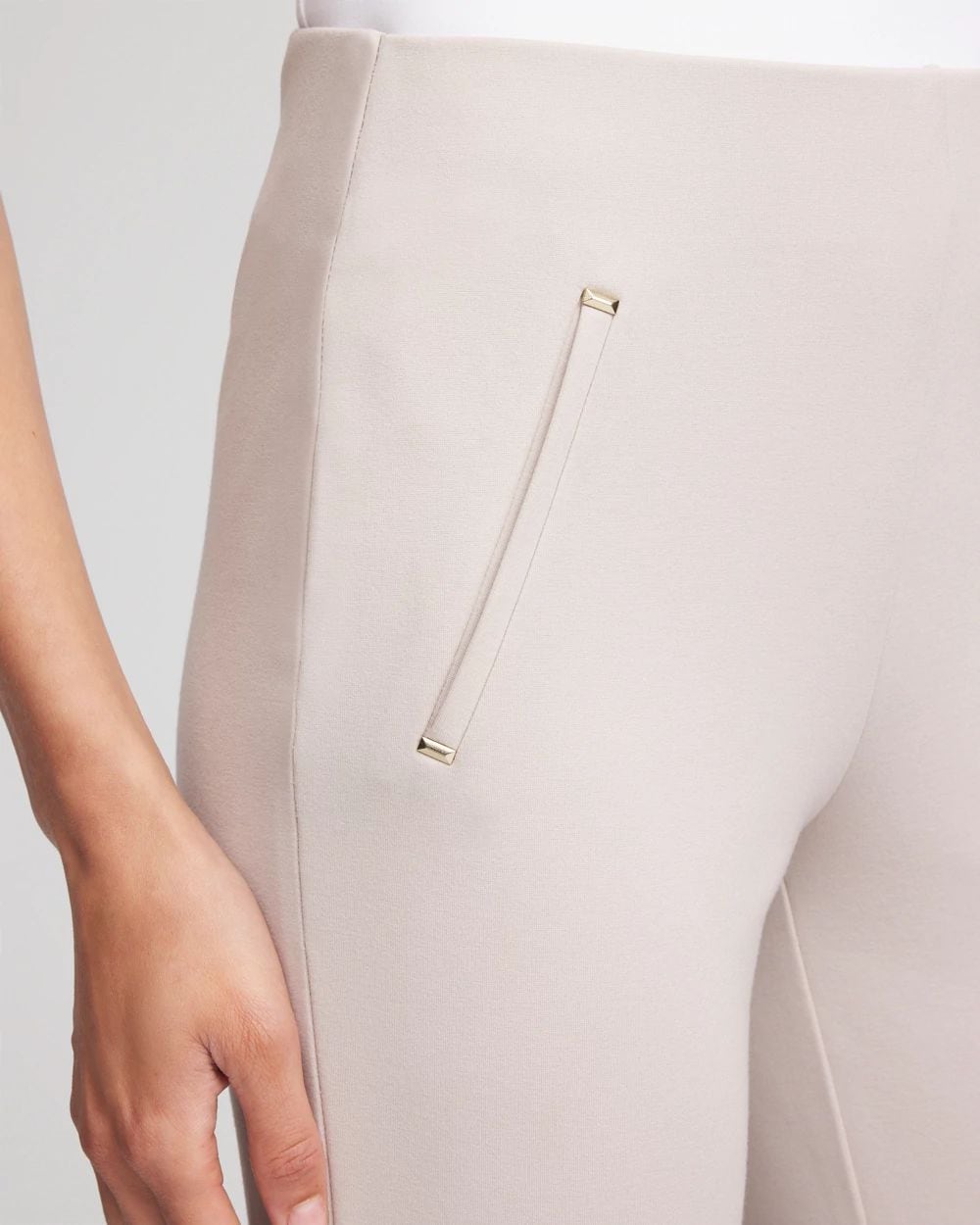 Juliet Slim Trim Detail Ankle Pants