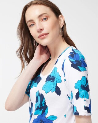 Floral Everyday Cotton Tee