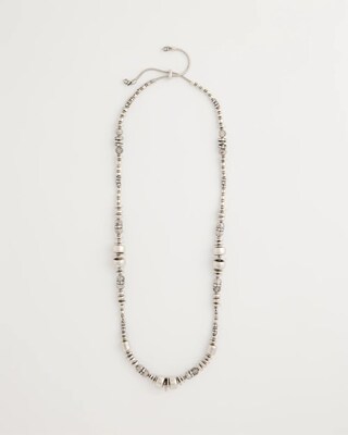 Cut Ice Collection Long Single-Strand Necklace