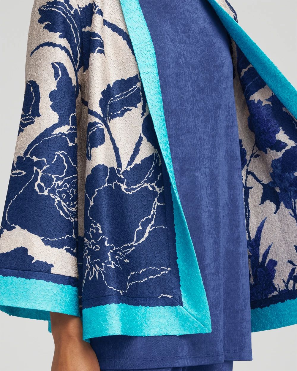 Travelers™ Collection Reversible Floral Crushed Jacket