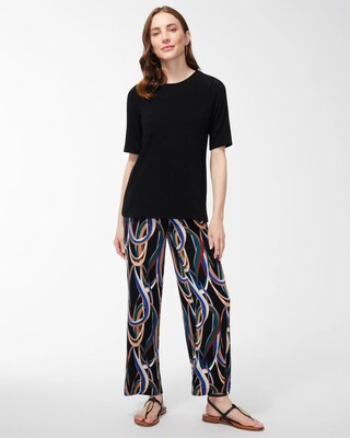 Travelers Wide Leg Ankle Pants