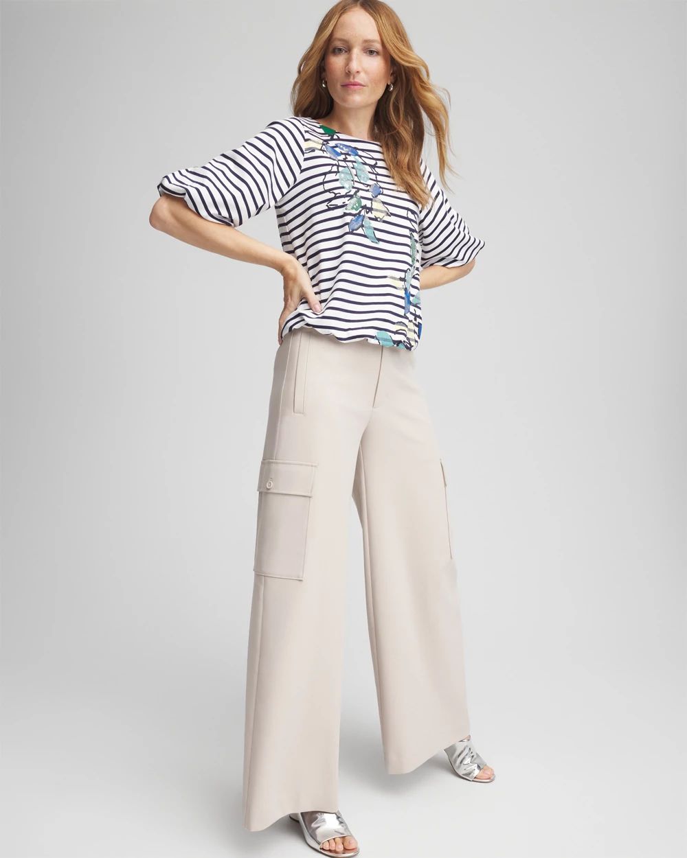 Cargo Wide Leg  Pants