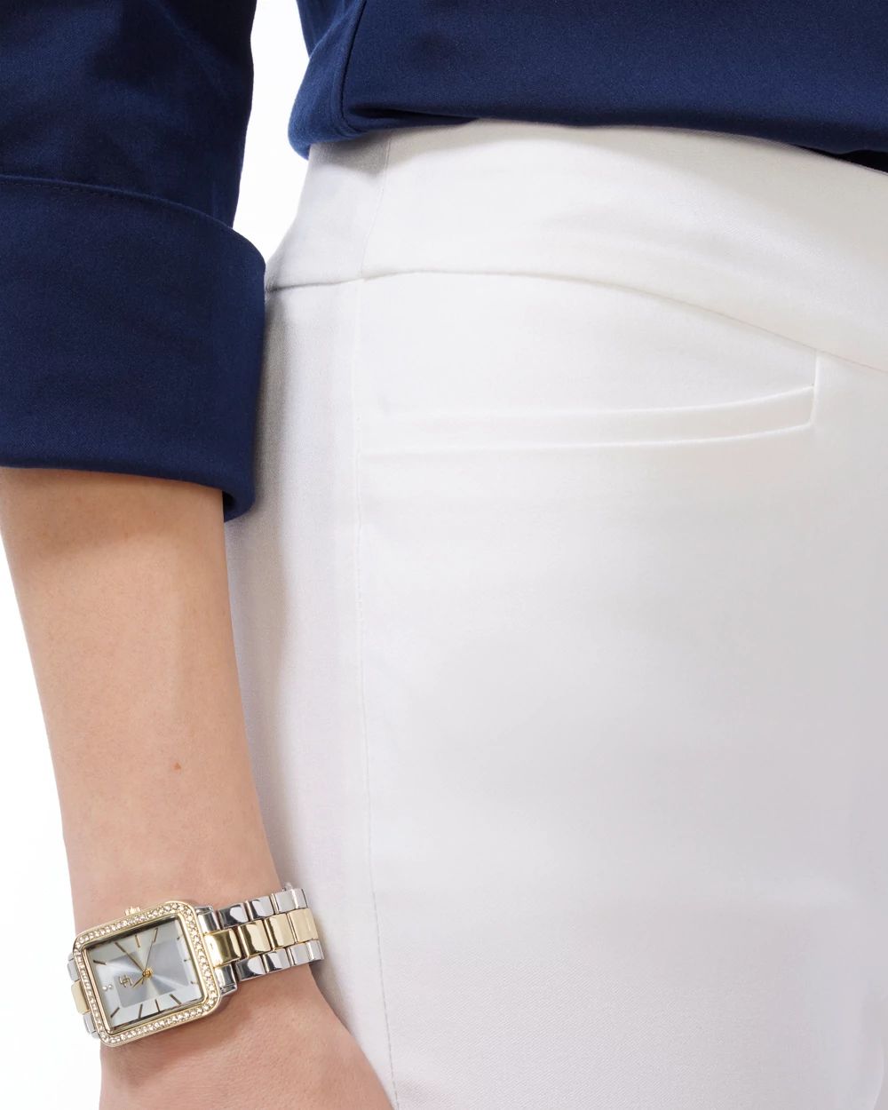 Brigitte™ Pull-On Slim Cropped Pants