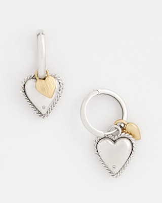 Heart Charm Earrings