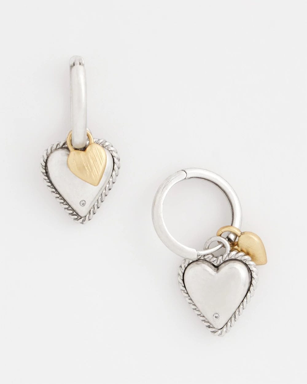 Heart Charm Earrings