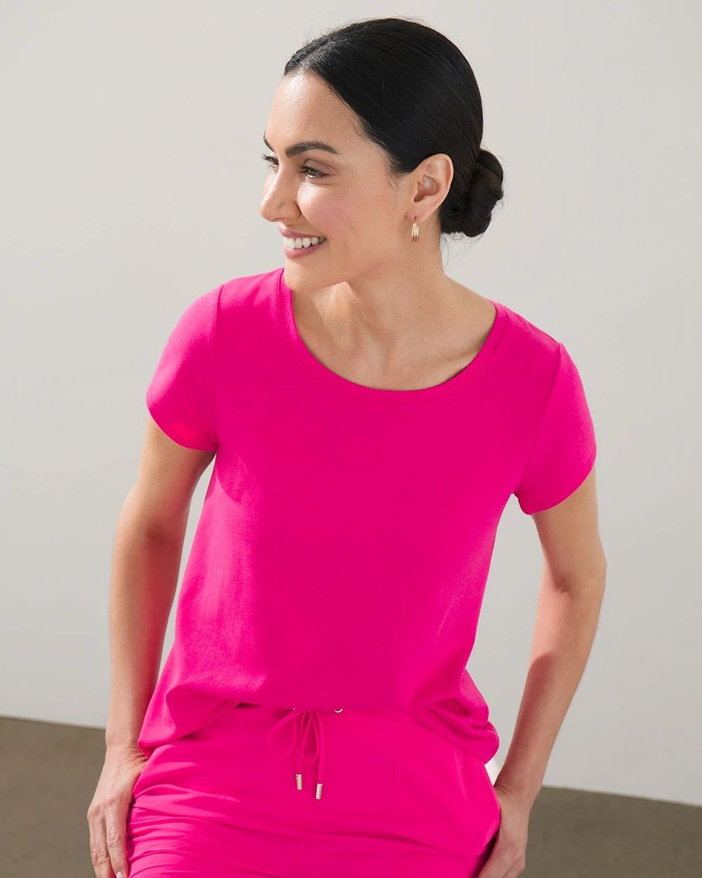 Zenergy UPF Back Pleat Tee