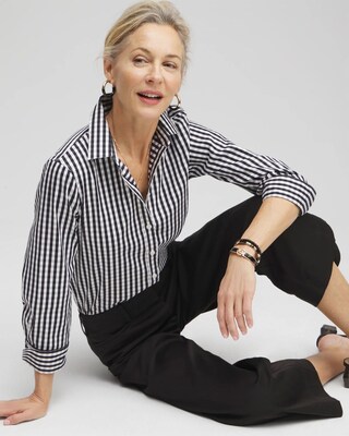 No Iron™ Stretch Gingham Shirt