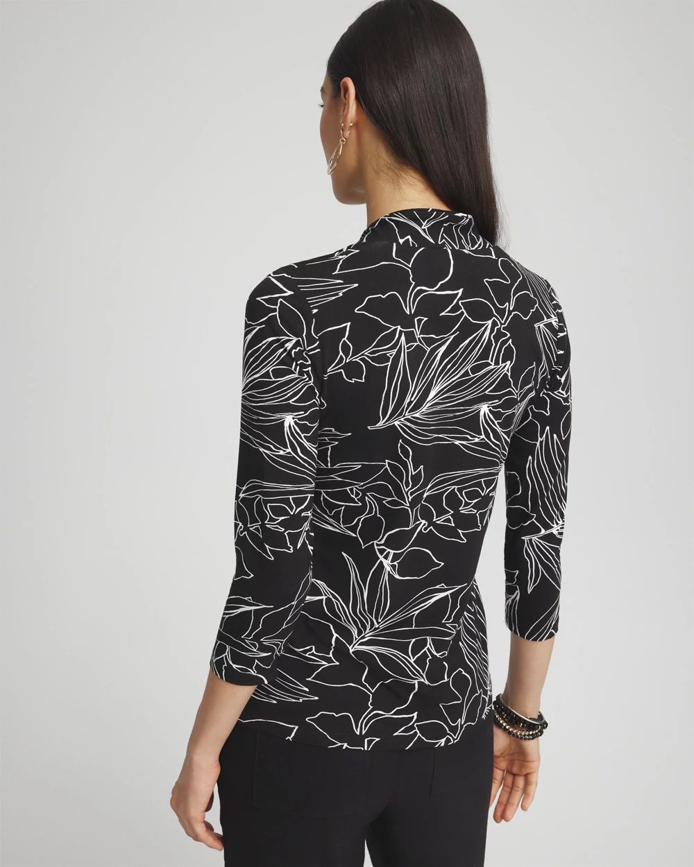 Touch of Cool™ Palms 3/4 Sleeve Tee