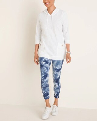 Zenergy So Slimming Star Tie-Dye Crop Leggings