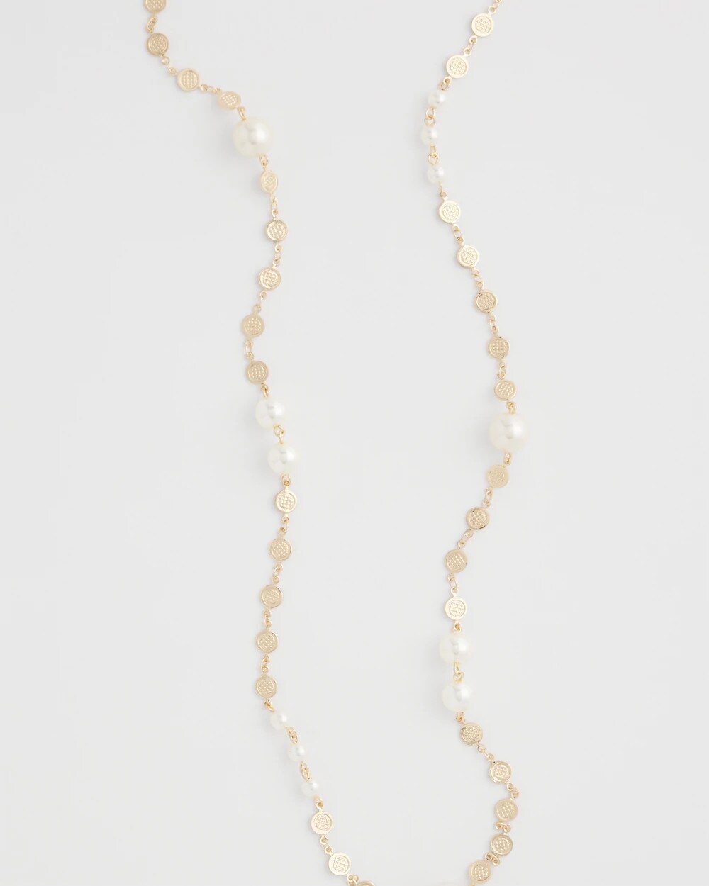Pearl and Link Necklace