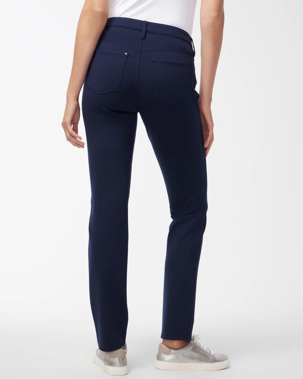 Ponte 5-Pocket Slim Pants click to view larger image.
