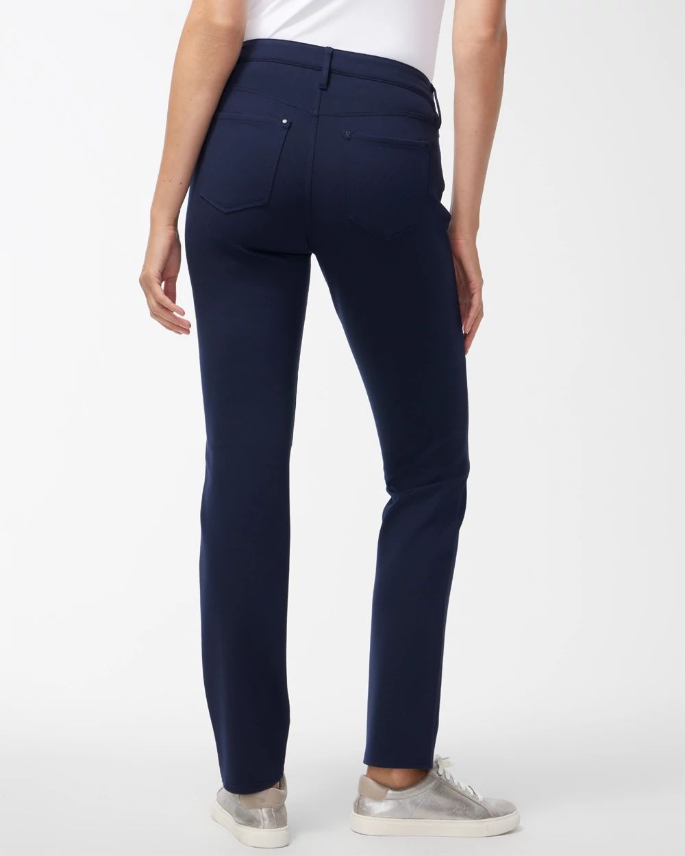 Ponte 5-Pocket Slim Pants