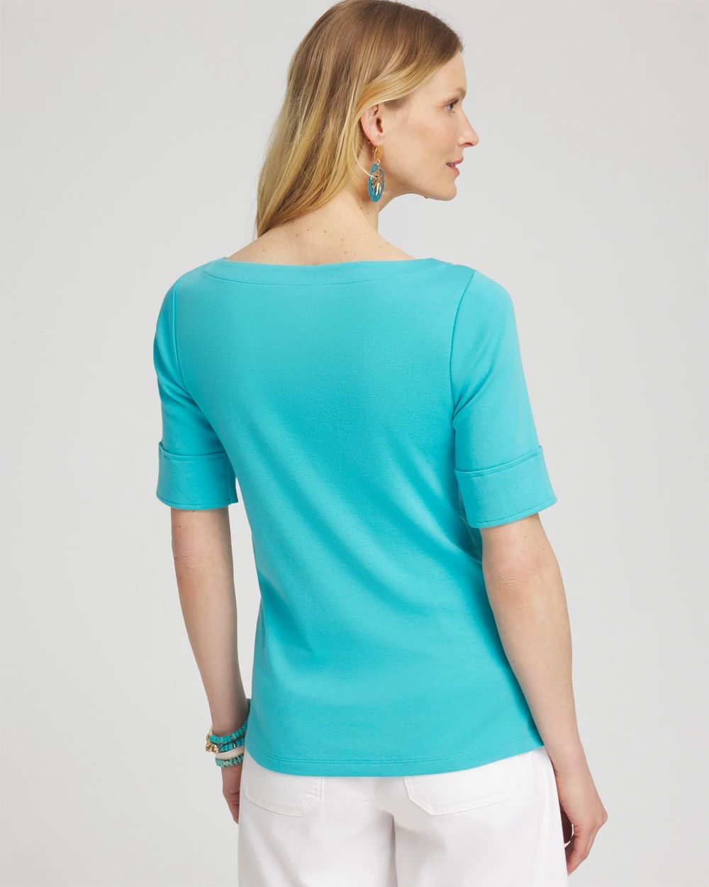 Bateau Neck Tee