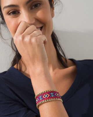 Fabric Magnetic Bracelet