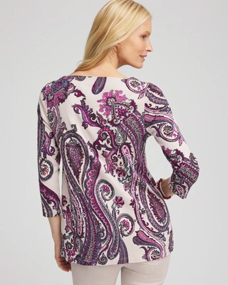 Paisley Square Neck Tunic click to view larger image.