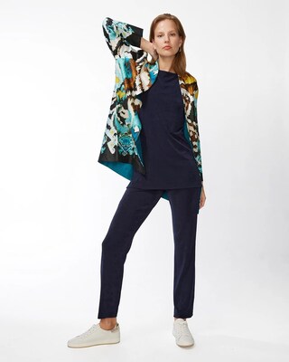 Travelers Collection Ikat Crushed Jacket
