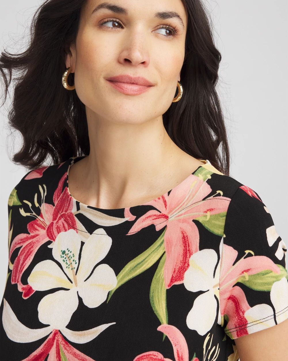 Travelers™ Tropical-Lily Tunic