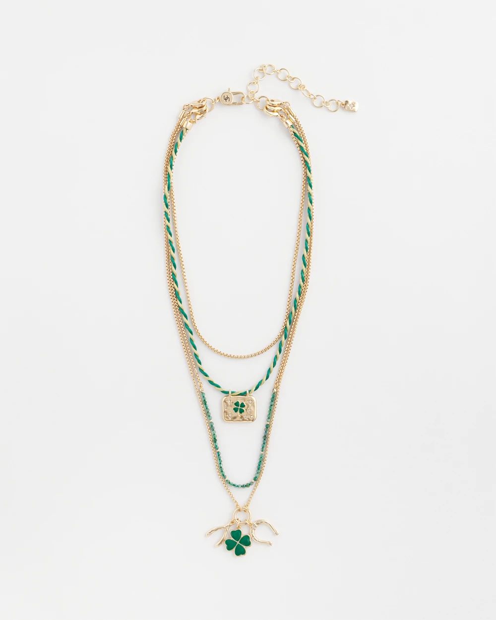 St. Patrick's Day Convertible Multi Strand Necklace