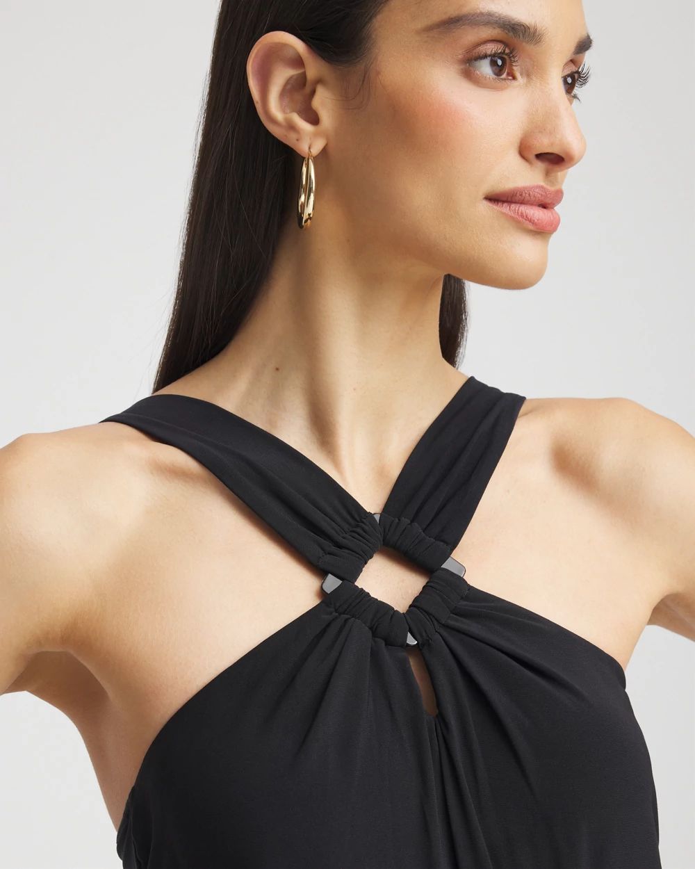 Magicsuit® Square-Cut Beverly Swim Dress click to view larger image.