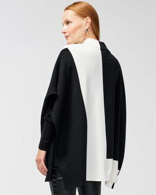 Colorblock Ruana