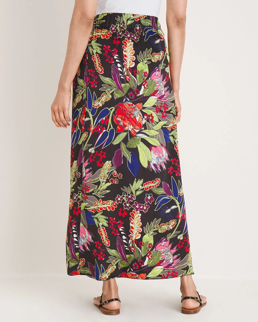 Botanical-Print Sarong