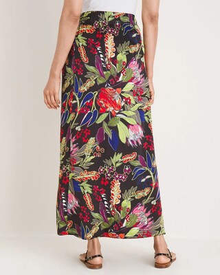 Botanical-Print Sarong