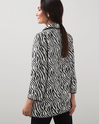 Travelers Collection Animal Jacquard Jacket