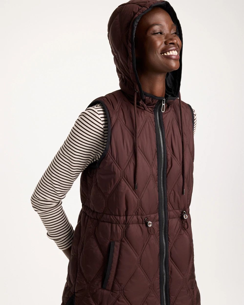 Zenergy® Quilted Puffer Vest click to view larger image.