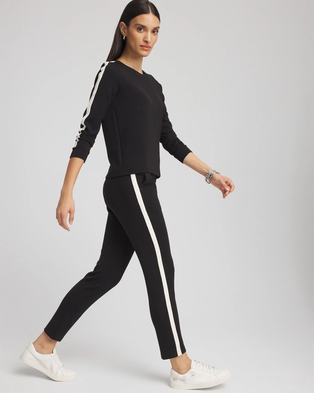 Zenergy® Scuba Contrast Pants click to view larger image.