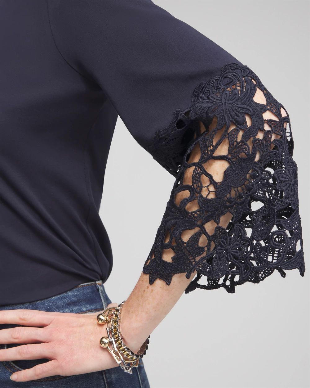 Lace Applique Tee
