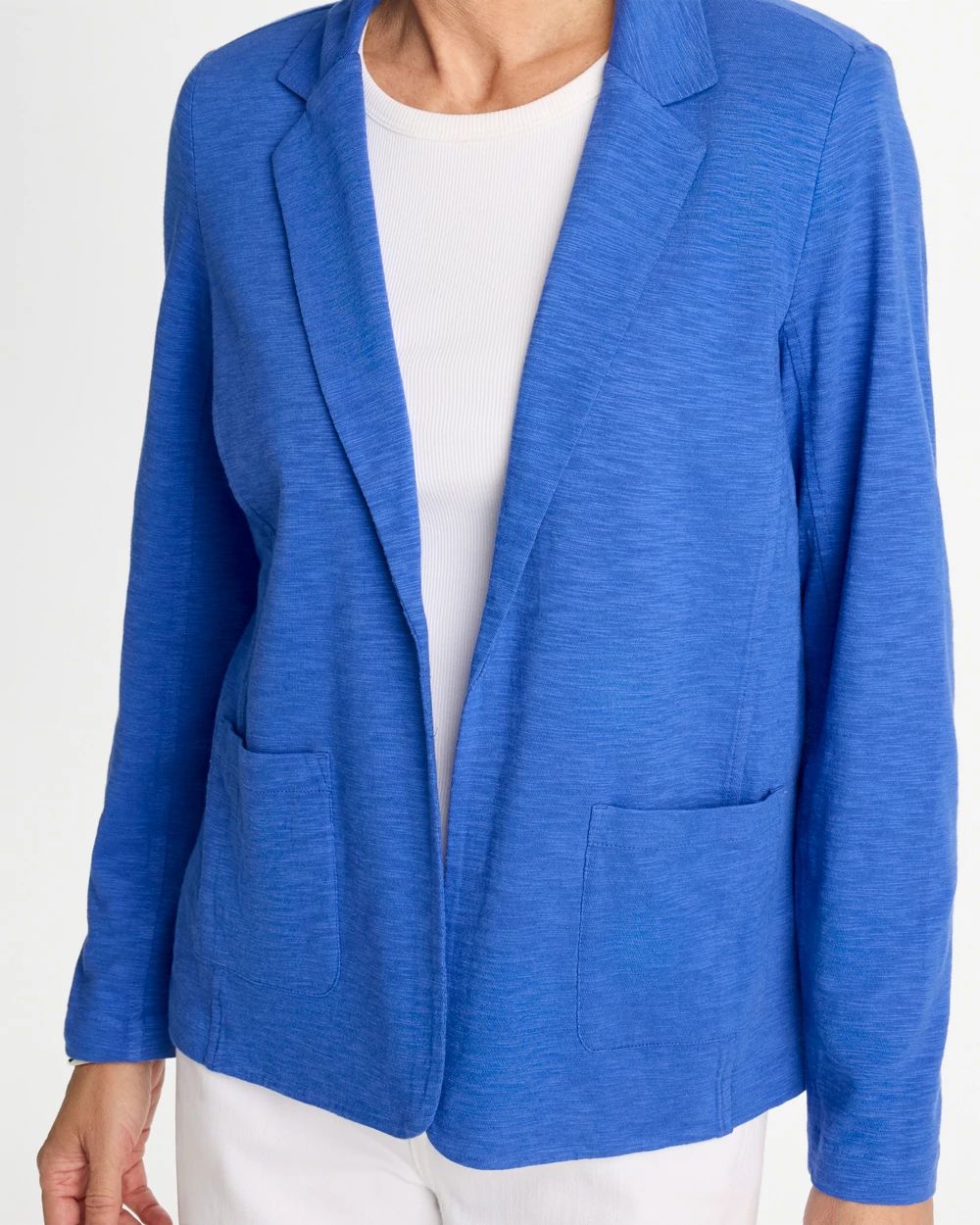 Slub Knit Blazer click to view larger image.