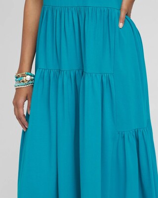 Knit Multi Tier Tank Dress