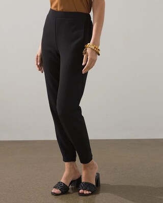 Crepe Ankle Pants