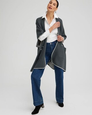 Reversible Sweater Ruana