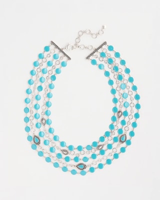 Multi-Strand Bib Necklace