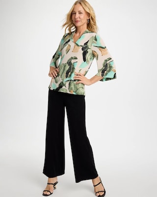 Travelers™ Bloom V-Neck Kimono Top click to view larger image.
