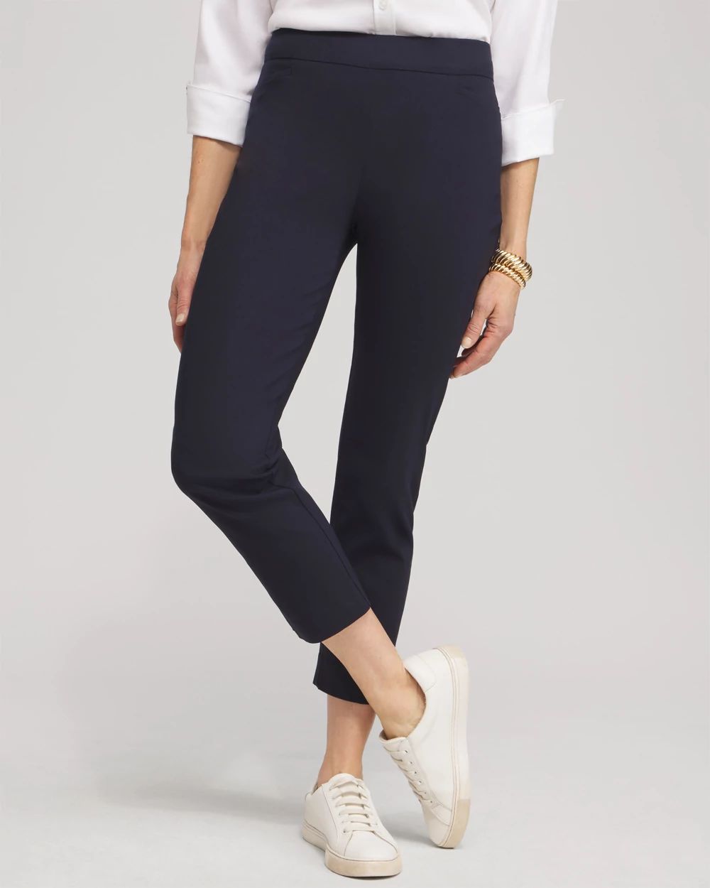 Brigitte™ Pull-On Slim Cropped Pants