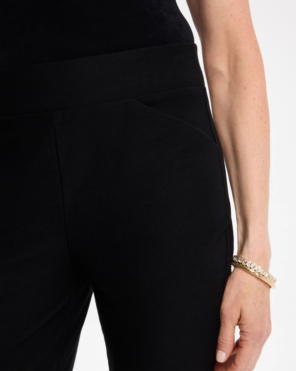 Travelers™ Collection Crepe Ankle Pants