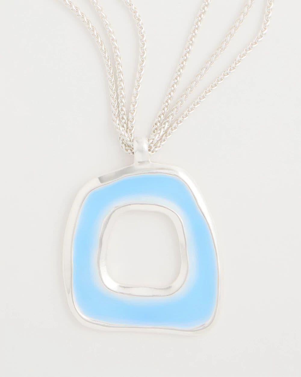 Sea Glass Inspired Pendant Necklace